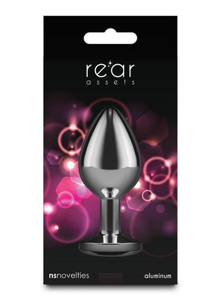 Rear Assets Silver Anal Plug