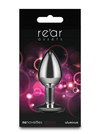 Rear Assets Silver Anal Plug