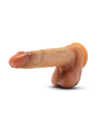 Renaissance Davinci Silicone Sliding Foreskin Dildo with Squeezable Balls