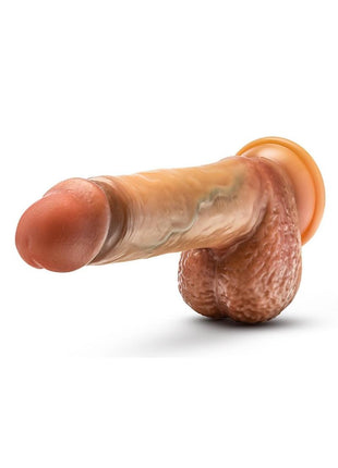 Renaissance Raphael Silicone Sliding Foreskin Dildo with Squeezable Balls