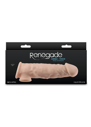 Renegade Annex Silicone Penis Extension - Thick - Vanilla