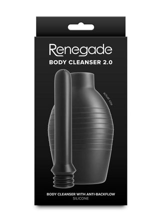 Renegade Body Cleanser 2.0 Silicone Enema - Black