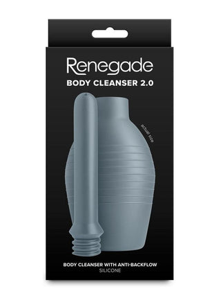 Renegade Body Cleanser 2.0 Silicone Enema - Grey