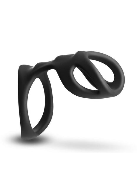 Renegade Boost Silicone Cock Ring - Black