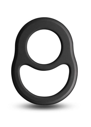 Renegade Cradle Silicone Cock Ring - Black