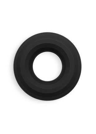 Renegade Fireman Ring Silicone Cock Ring - Black - Large