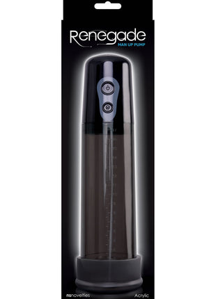 Renegade Man Up Penis Pump - Black