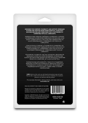 Renegade Players Silicone Flexible Cockrings