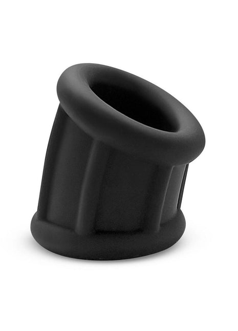Renegade Suave Silicone Ball Strecher Cock Ring - Black