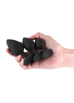 Renegade Triple Ace Silicone Anal Plugs Kit