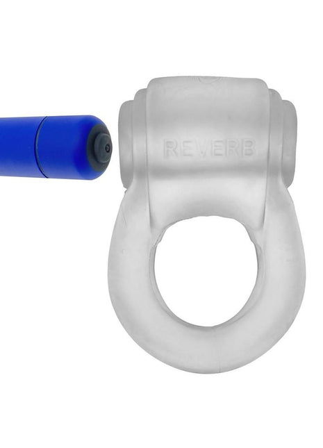 Revring Reverb Vibrating Cock Ring - Clear/Clear Ice