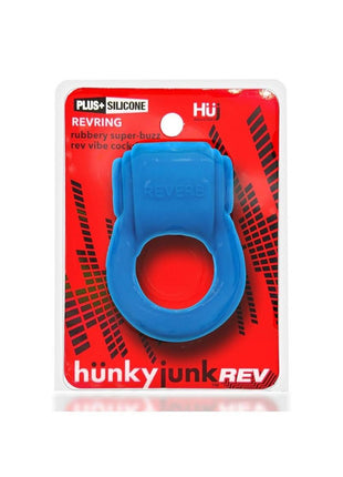 Revring Reverb Vibrating Cock Ring - Teal/Teal Ice