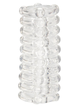 Ribbed Stroker - Clear