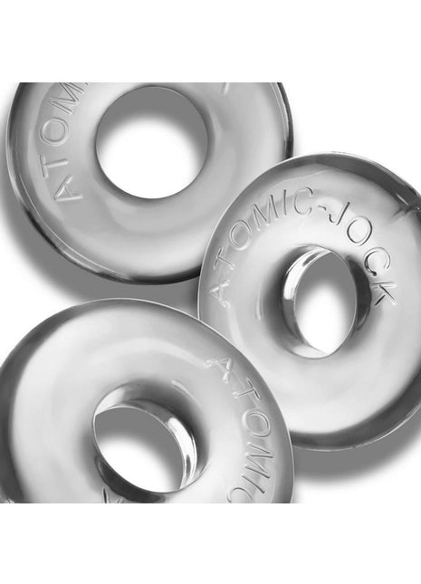 Ringer Max Cock Ring - Clear - 3 Pack