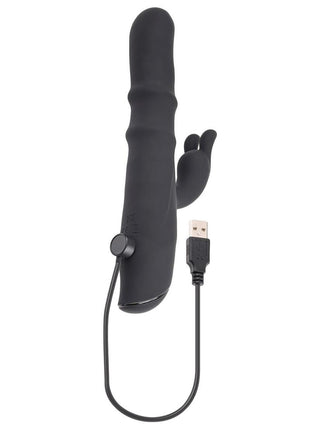 Ringmaster Rechargeable Silicone Rabbit Vibe Ring