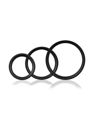 Ringo Pro X3 Silicone Cock Rings Set Waterproof