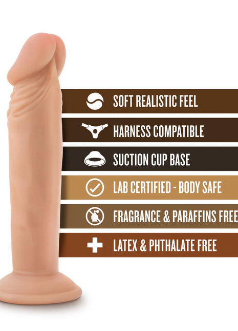 Dr. Skin Silver Collection Dr. Small Dildo 6in