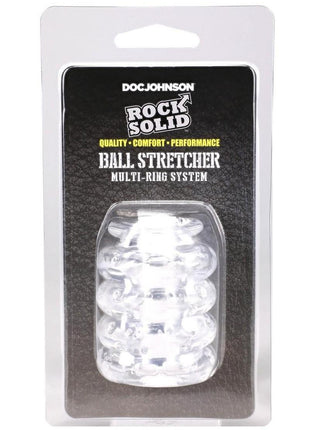 Rock Solid Ball Stretcher Multi-Ring System - Clear