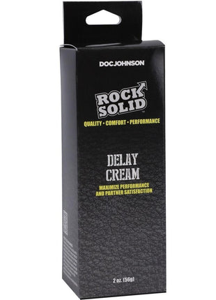 Rock Solid Delay - Cream - 2oz - Boxed
