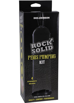 Rock Solid Penis Pumping Kit