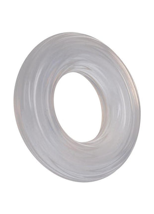 Rock Solid Ribbed Donut Silicone Cock Ring