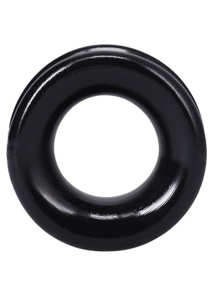 Rock Solid The Convex Cock Ring - Black