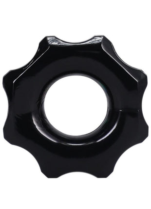 Rock Solid The Gear Cock Ring - Black