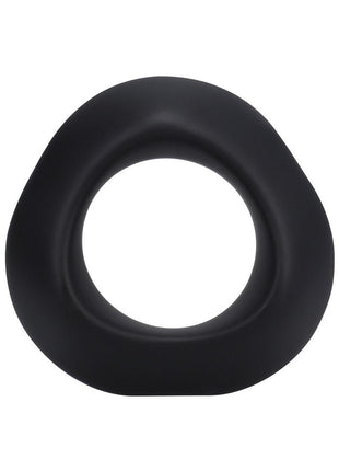 Rock Solid The Master Ring Silicone Cock Ring - Black
