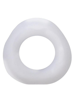 Rock Solid The Master Ring Silicone Cock Ring - White