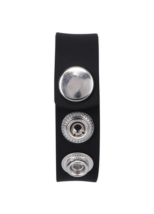 Rock Solid The Silicone 3-Snap Adjustable Cock Ring