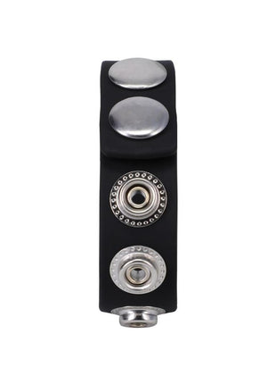 Rock Solid The Silicone 5 Snap Adjustable Cock Ring