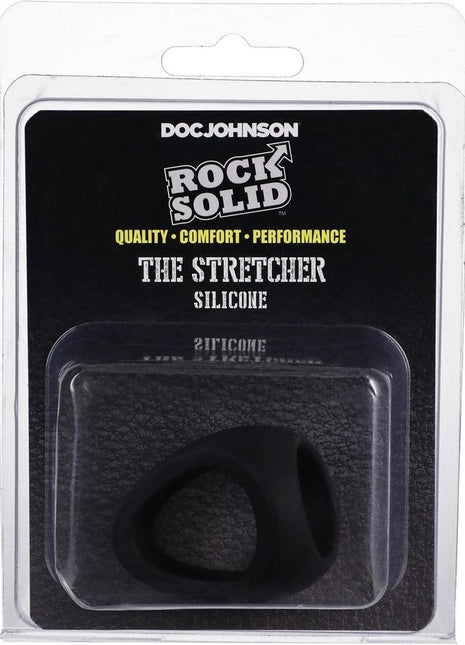 Rock Solid The Stretcher Silicone Ball Stretcher - Black