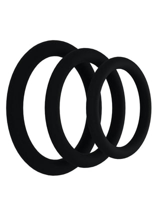 Rock Solid Tri-Pack Silicone Gasket Cock Ring