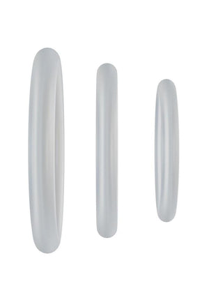 Rock Solid Tri-Pack Silicone Gasket Cock Ring