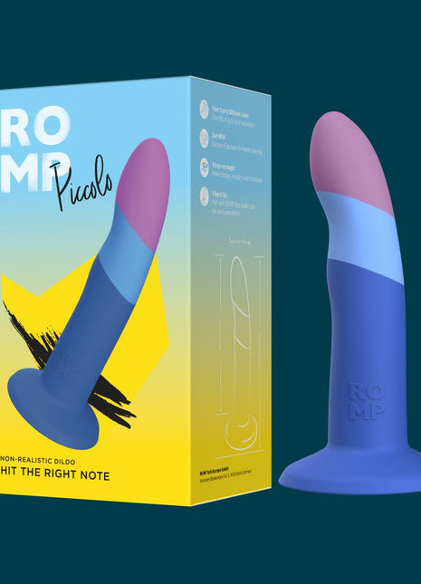 ROMP Piccolo 3 Color Dildo