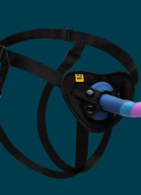 ROMP Piccolo 3 Color 5.5" Dildo Pegging Kit