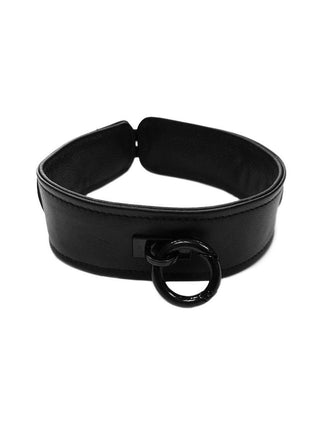 Rouge Leather Collar - Black