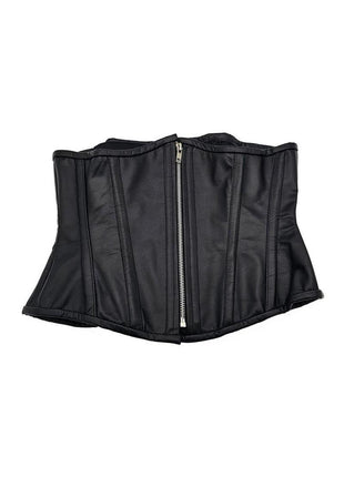 Rouge Leather Corset - Black - Medium/Small