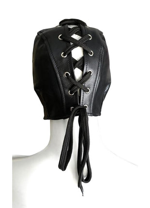 Rouge Leather Half Mask