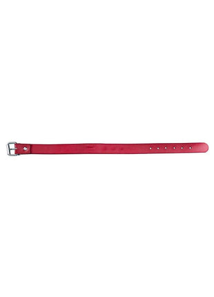 Rouge O Ring Studded Adjustable Leather Collar