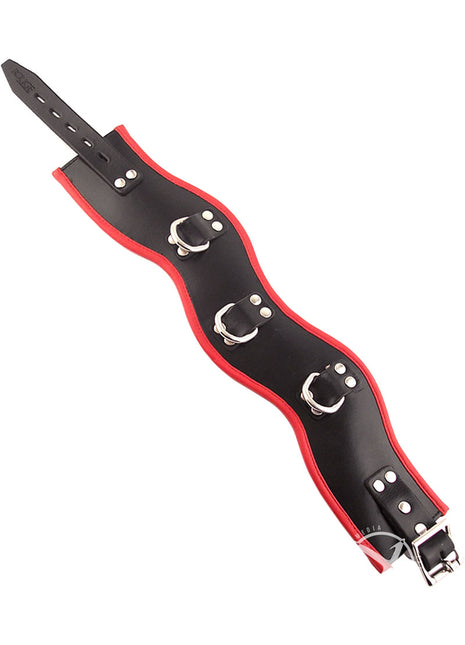 Rouge Posture Adjustable Collar 3 Ring - Black/Red