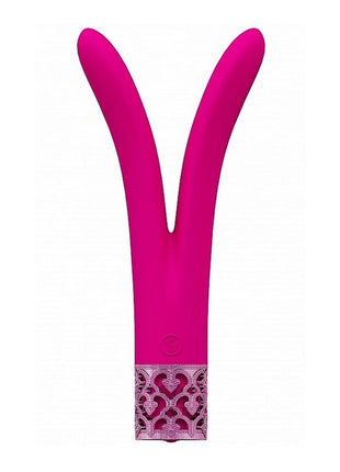 Royal Gems Dueling Queens Rechargeable Silicone Vibrator