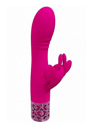 Royal Gems Monarch Rechargeable Silicone Vibrator - Pink