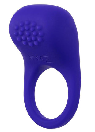 Rumbler Rumble Rechargeable Silicone Cock Ring - Purple