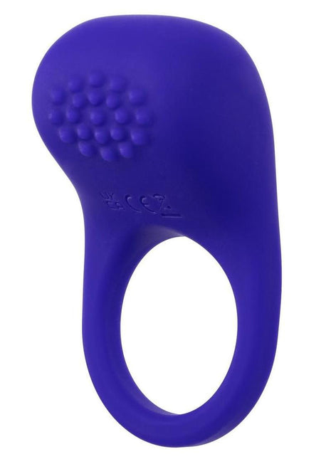 Rumbler Rumble Rechargeable Silicone Cock Ring - Purple