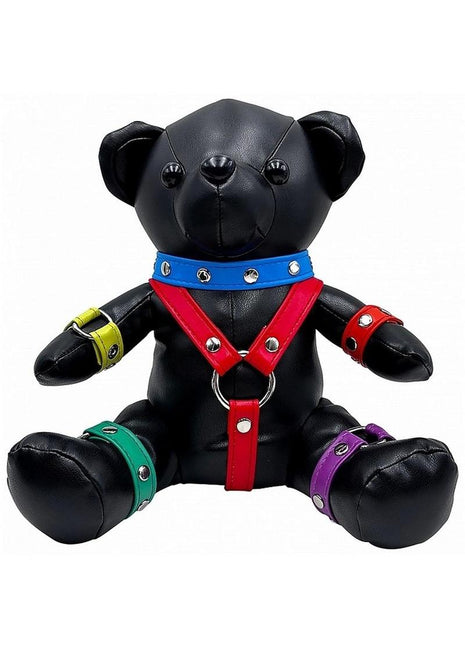S-Line Bear Bondage Rainbow Harness - Multicolor