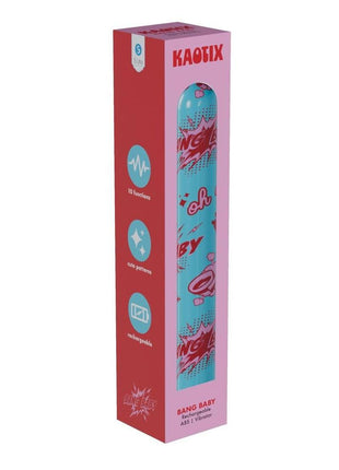 S-Line Kaotix Bang Baby Rechargeable Vibrator - Blue