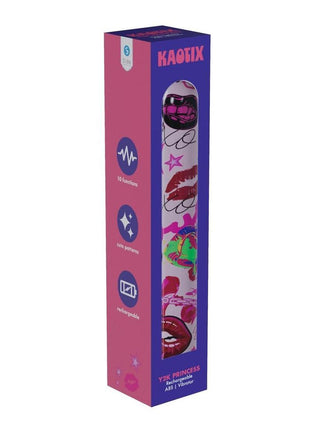 S-Line Kaotix Y2k Princess Rechargeable Vibrator - Powder - Pink