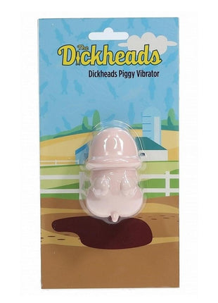 S-Line The Dickheads Dickerheads Piggy Silicone Vibrator - Vanilla
