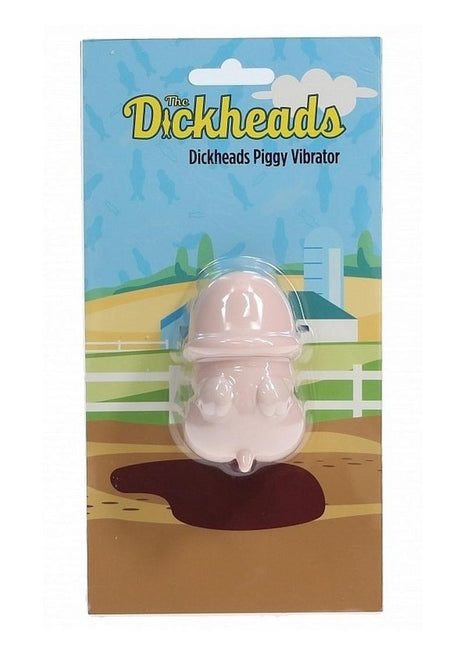 S-Line The Dickheads Dickerheads Piggy Silicone Vibrator - Vanilla